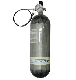 Air Marksman 75 Cubic Foot - 4500 psi airgun refill tank with hose and foster female quick disconnect