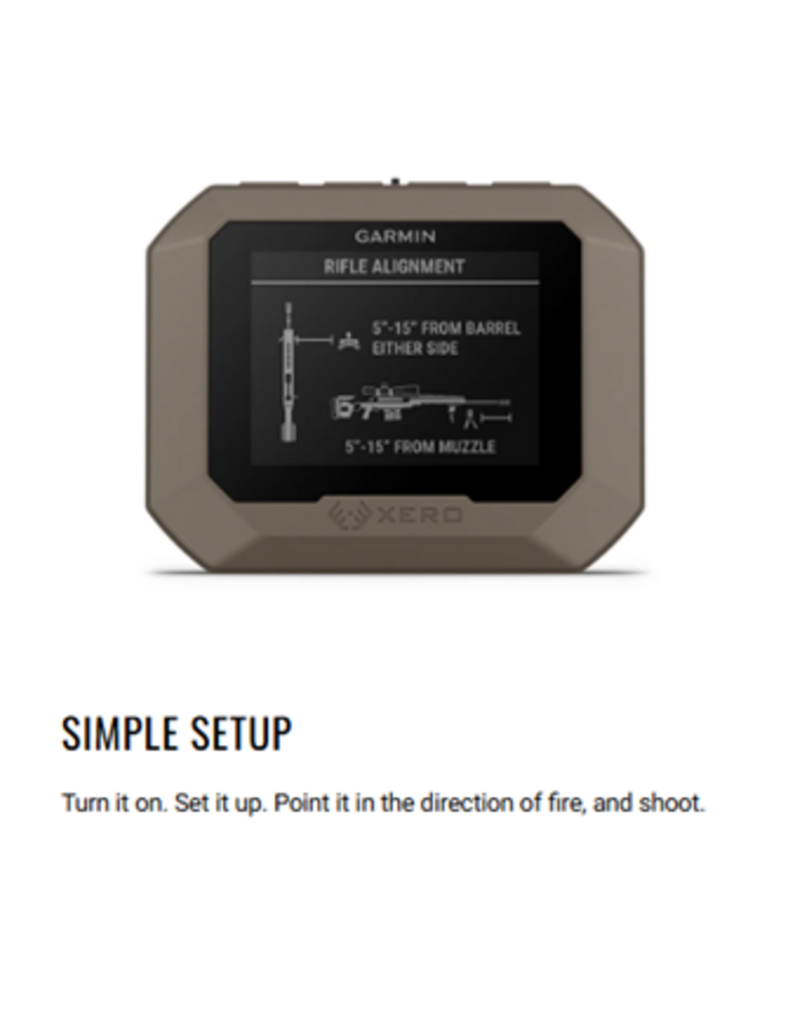 Garmin Xero C1 PRO Compact Ballistics Chronograph