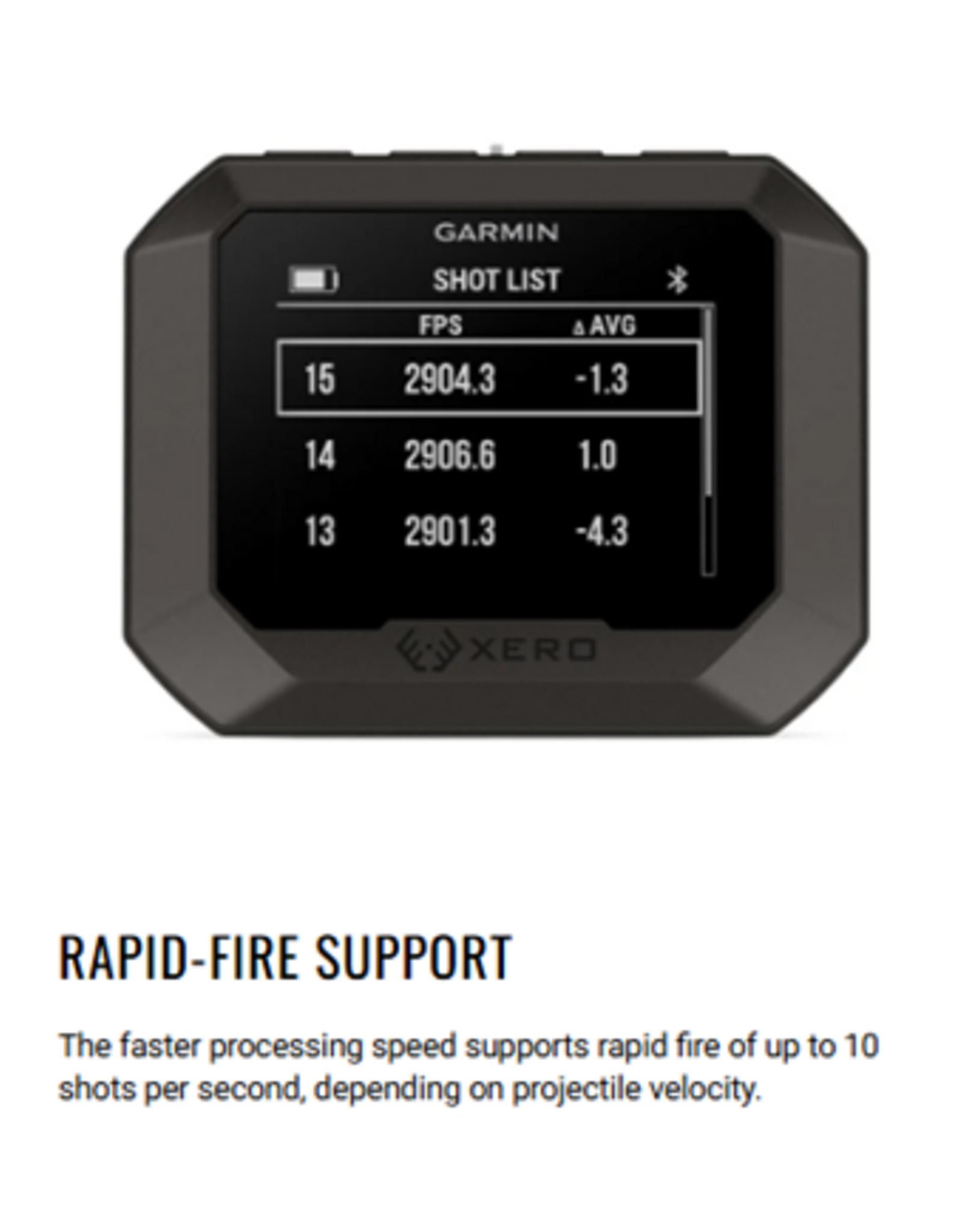 Garmin Xero® C2 Chronograph