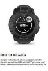 Garmin Instinct® 3 – 50 mm, Solar, Tactical Edition