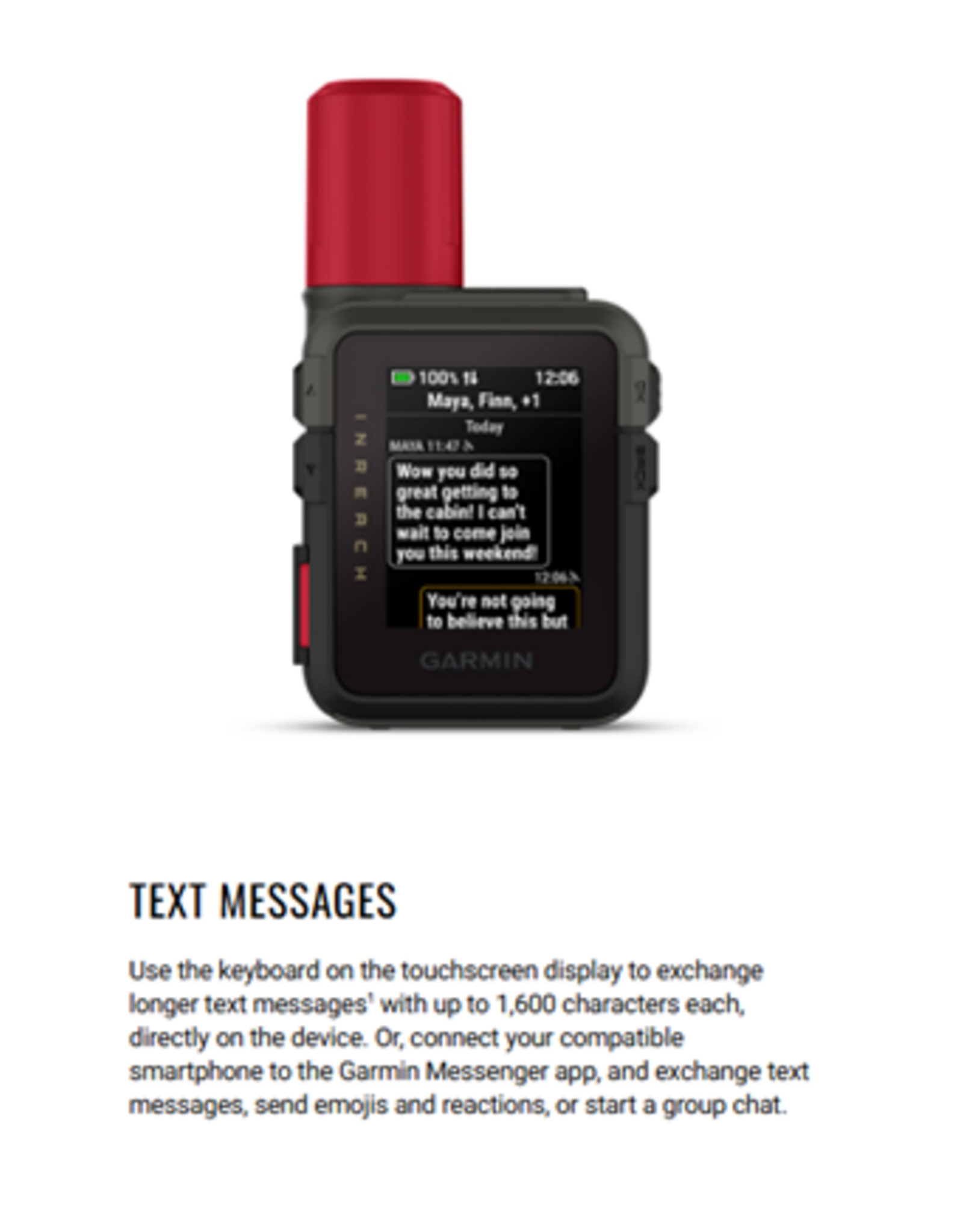 Garmin inReach® Mini 3 Plus