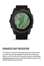 Garmin Enduro™ 3, Carbon Gray DLC Titanium with Black Ultrafit Nylon Strap