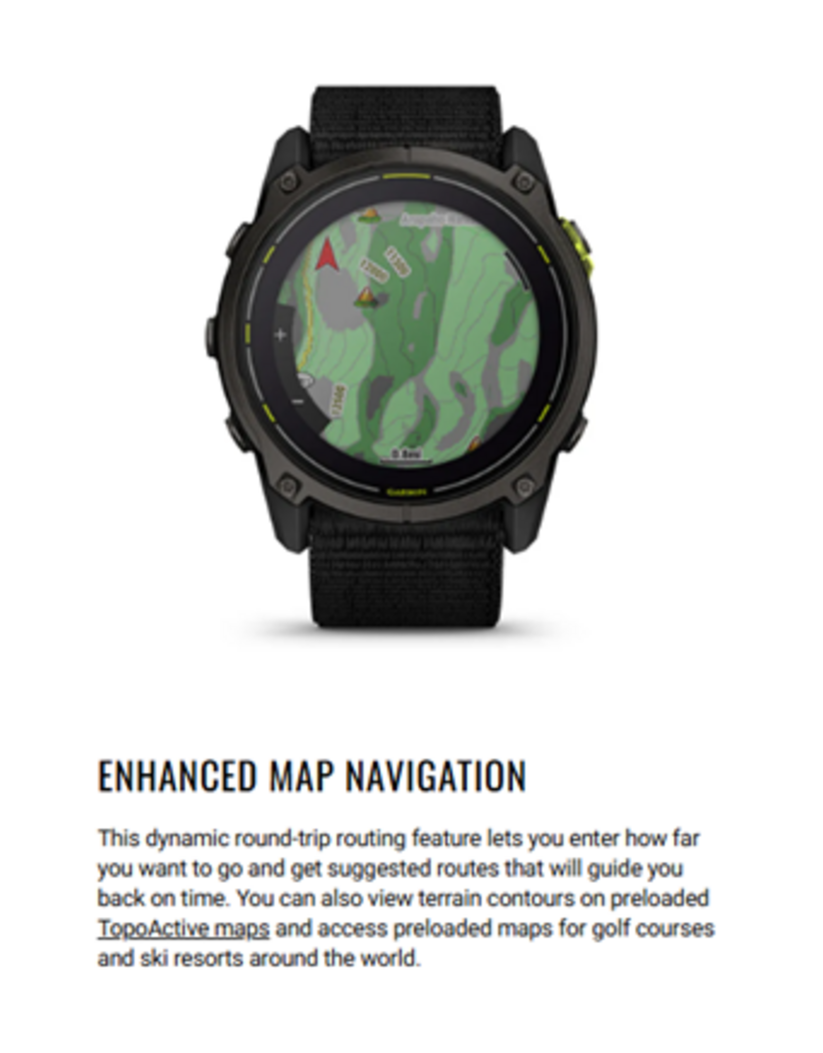 Garmin Enduro™ 3, Carbon Gray DLC Titanium with Black Ultrafit Nylon Strap