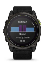 Garmin Enduro™ 3, Carbon Gray DLC Titanium with Black Ultrafit Nylon Strap