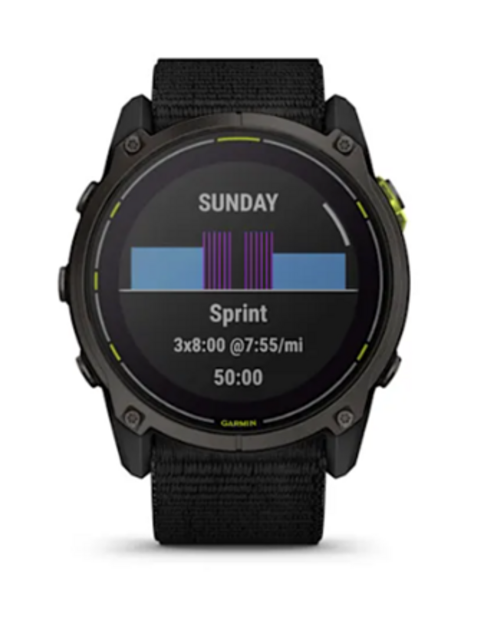 Garmin Enduro™ 3, Carbon Gray DLC Titanium with Black Ultrafit Nylon Strap