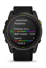 Garmin Enduro™ 3, Carbon Gray DLC Titanium with Black Ultrafit Nylon Strap