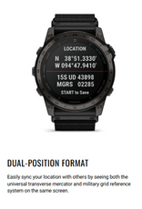 Garmin tactix® 7 – AMOLED Edition Premium Tactical GPS Watch with Adaptive Color Display