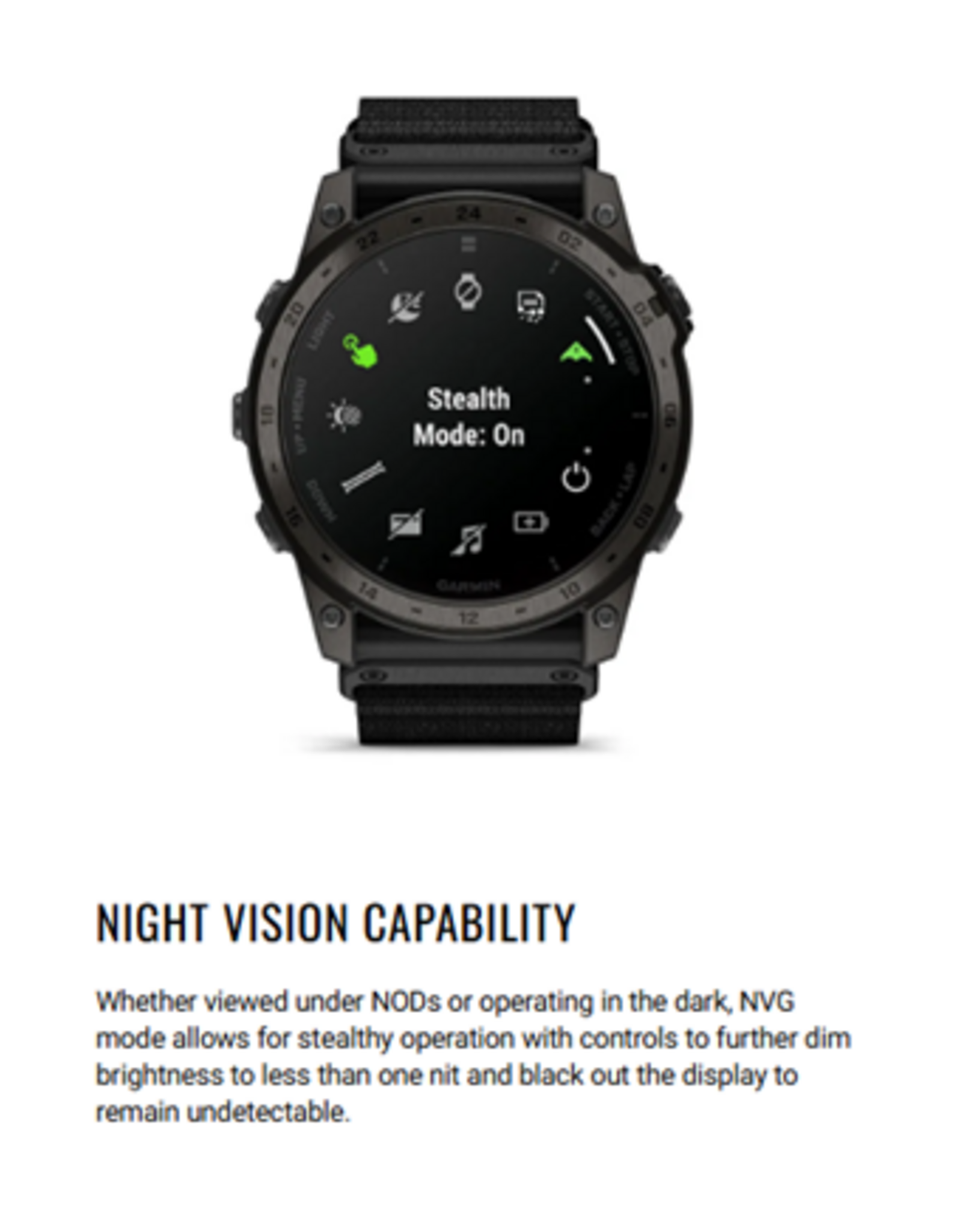 Garmin tactix® 7 – AMOLED Edition Premium Tactical GPS Watch with Adaptive Color Display