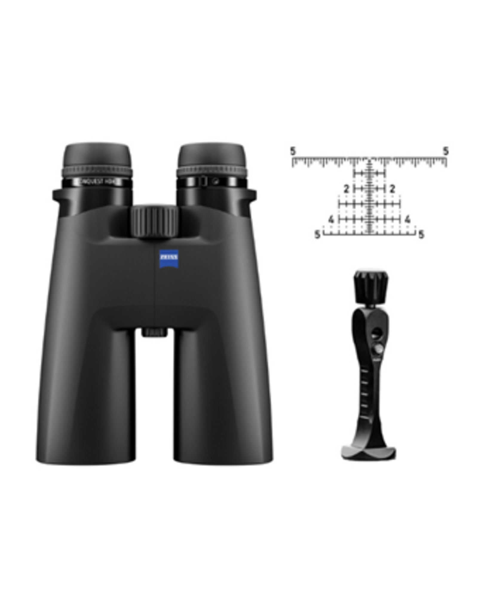 ZEISS - Sport Optics - Scopes and Binoculars CONQUEST HDX 15x56 LRP Binocular with Reticle