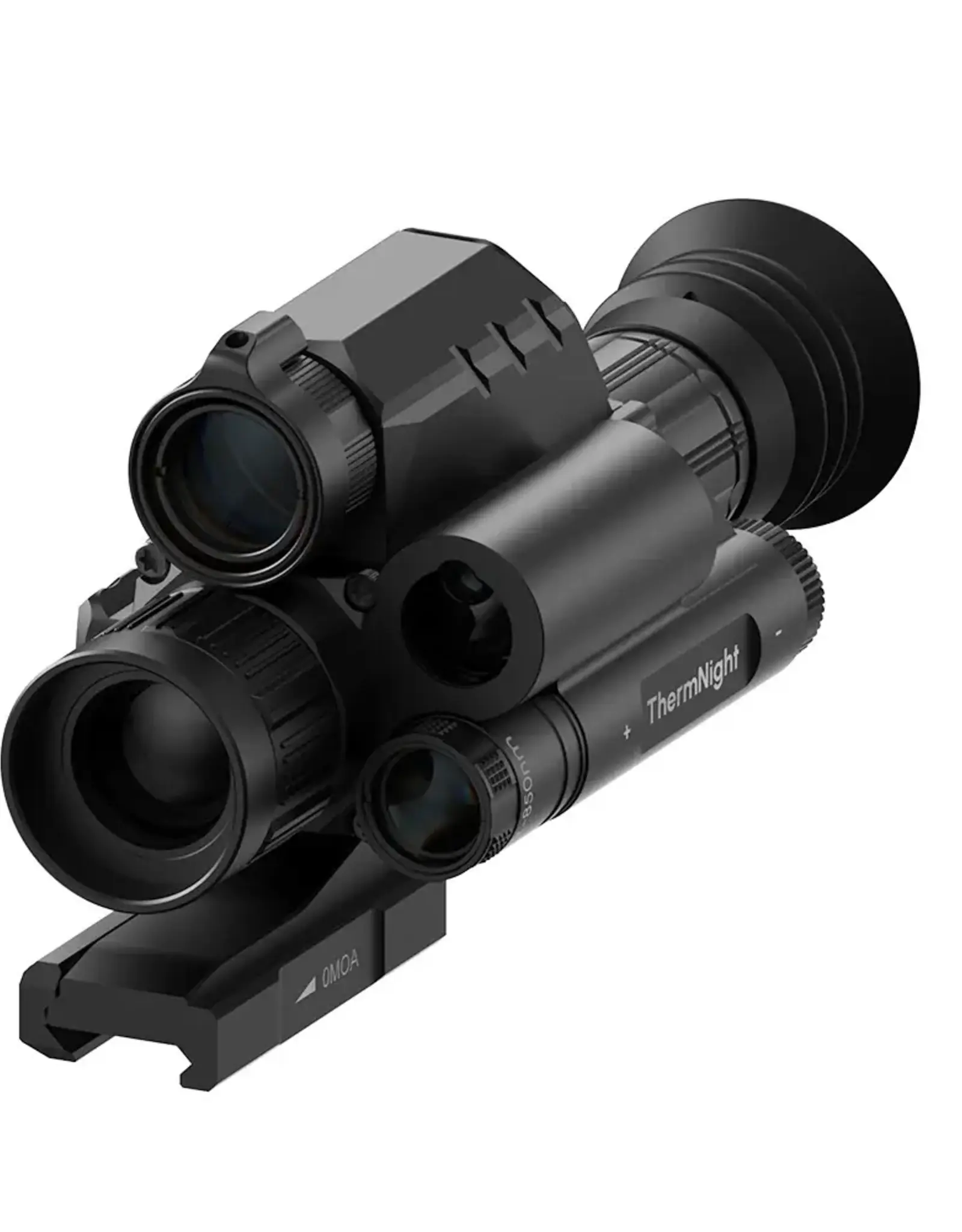 Nick Warner TNC225R - ThermNight Thermal & Night Vision Multispectral Scope with Laser Rangefinder and Ballistic Calculator