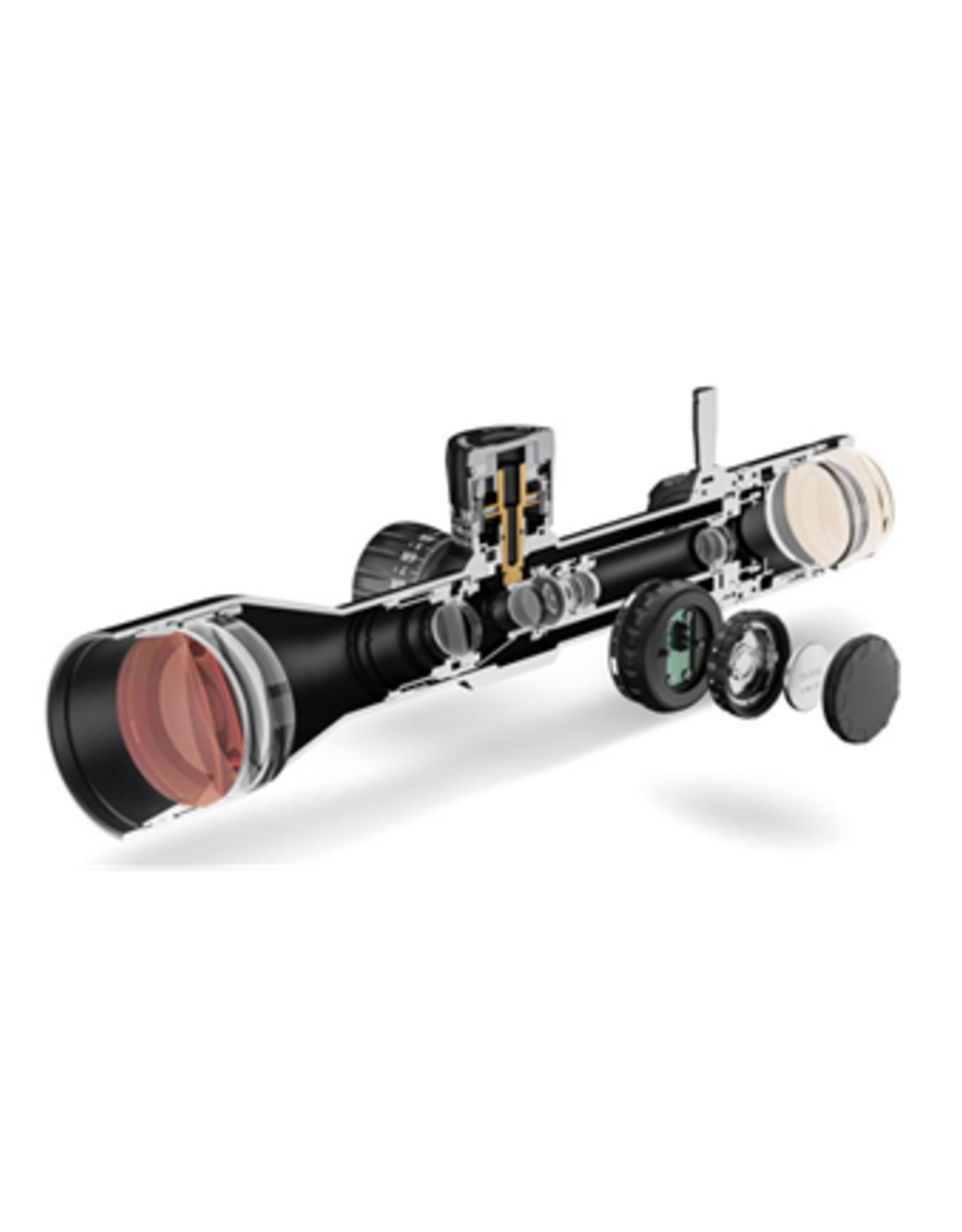 ZEISS - Sport Optics - Scopes and Binoculars LRP S3 6-36x56 First Focal Plane MRAD Illuminated MOAi Reticle 16 Ballistic Stop External Locking Windage .25 MOA Adjustable Parallax