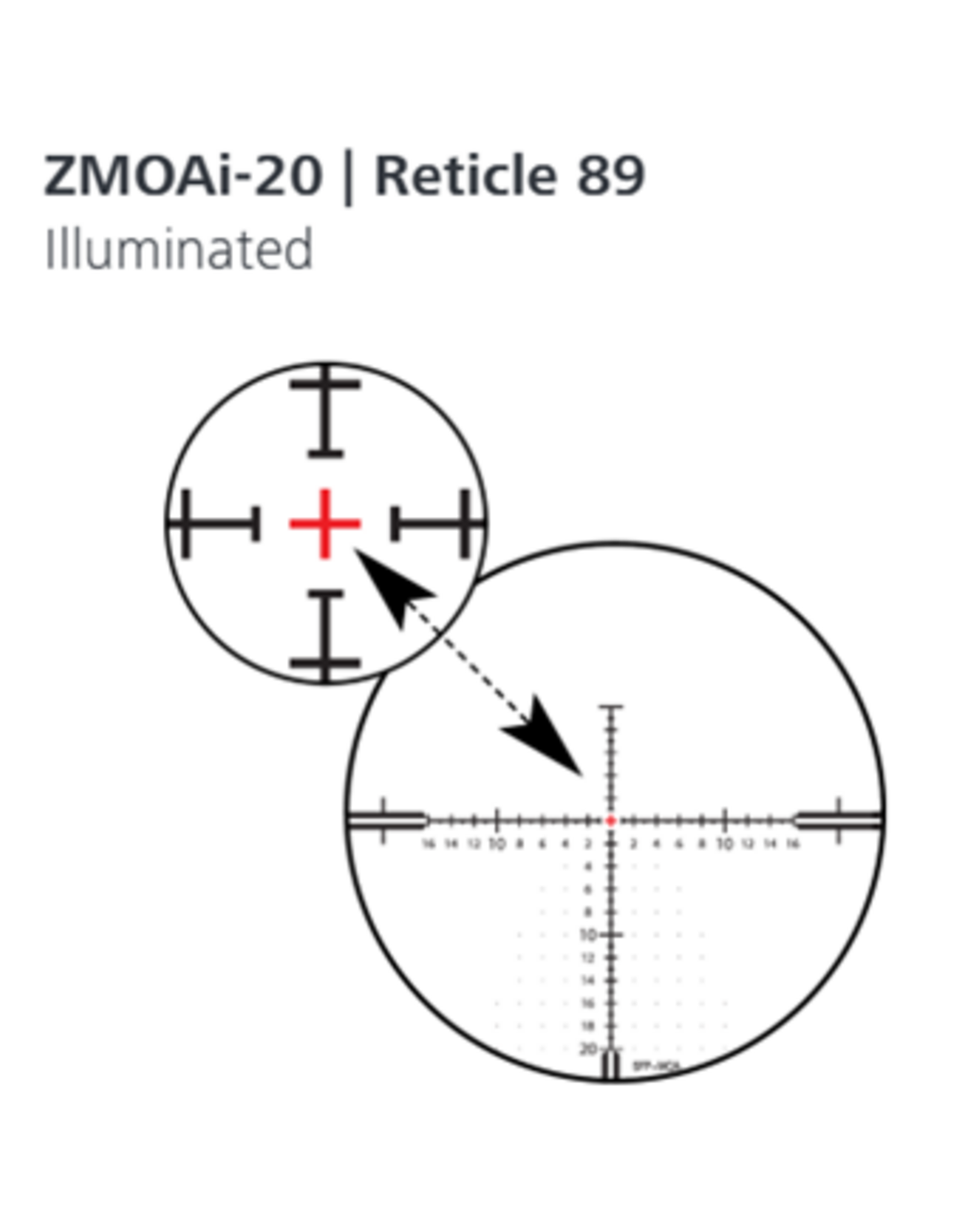 ZEISS - Sport Optics - Scopes and Binoculars CONQUEST V4 6-24x50 ZMOAi-20 Illuminated Reticle 89 External Elevated Turret Ballistic Stop External Locking Windage Adjustable Parallax .25 MOA