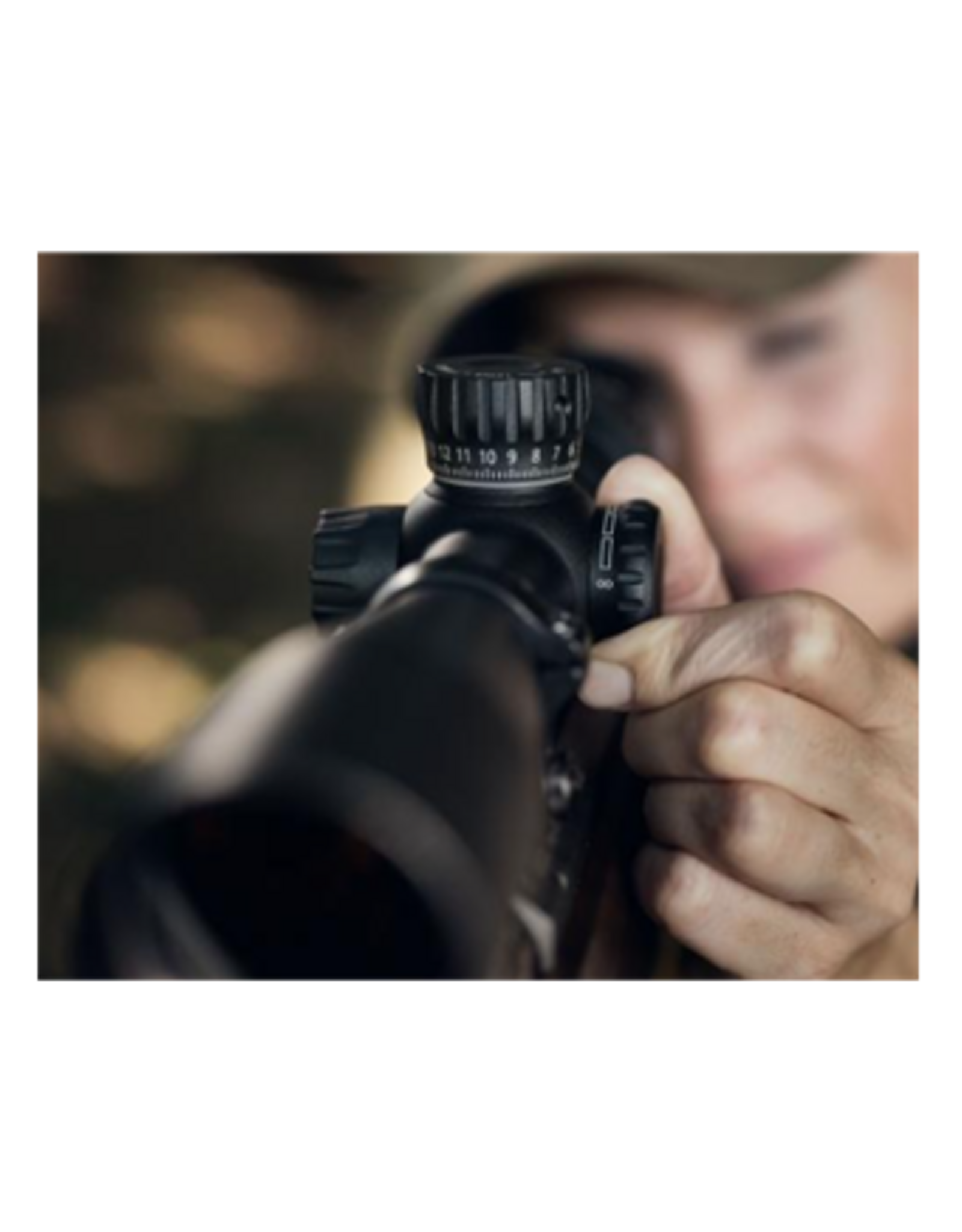 ZEISS Conquest V4 3-12x56 Illuminated Plex Reticle (#60) - External Elevation Turret - Ballistic Stop - Fixed Parallax - .25 MOA