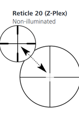 ZEISS Conquest V4 3-12x56 Z-Plex Reticle (#20) - Capped Elevation Turret - .25 MOA - Fixed Parallax