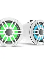 Garmin Fusion® XS Series Marine Wake Tower Speakers, 6.5" 200-Watt Sports White Marine Wake Tower Speaker with RGB LED Lighting