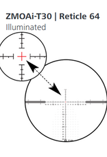 ZEISS Conquest V4 4-16x50 ZMOAi-T30 Illuminated Reticle (#64) External Elevation Turret External Locking Windage Turret Ballistic Stop Adjustable Parallax .25 MOA
