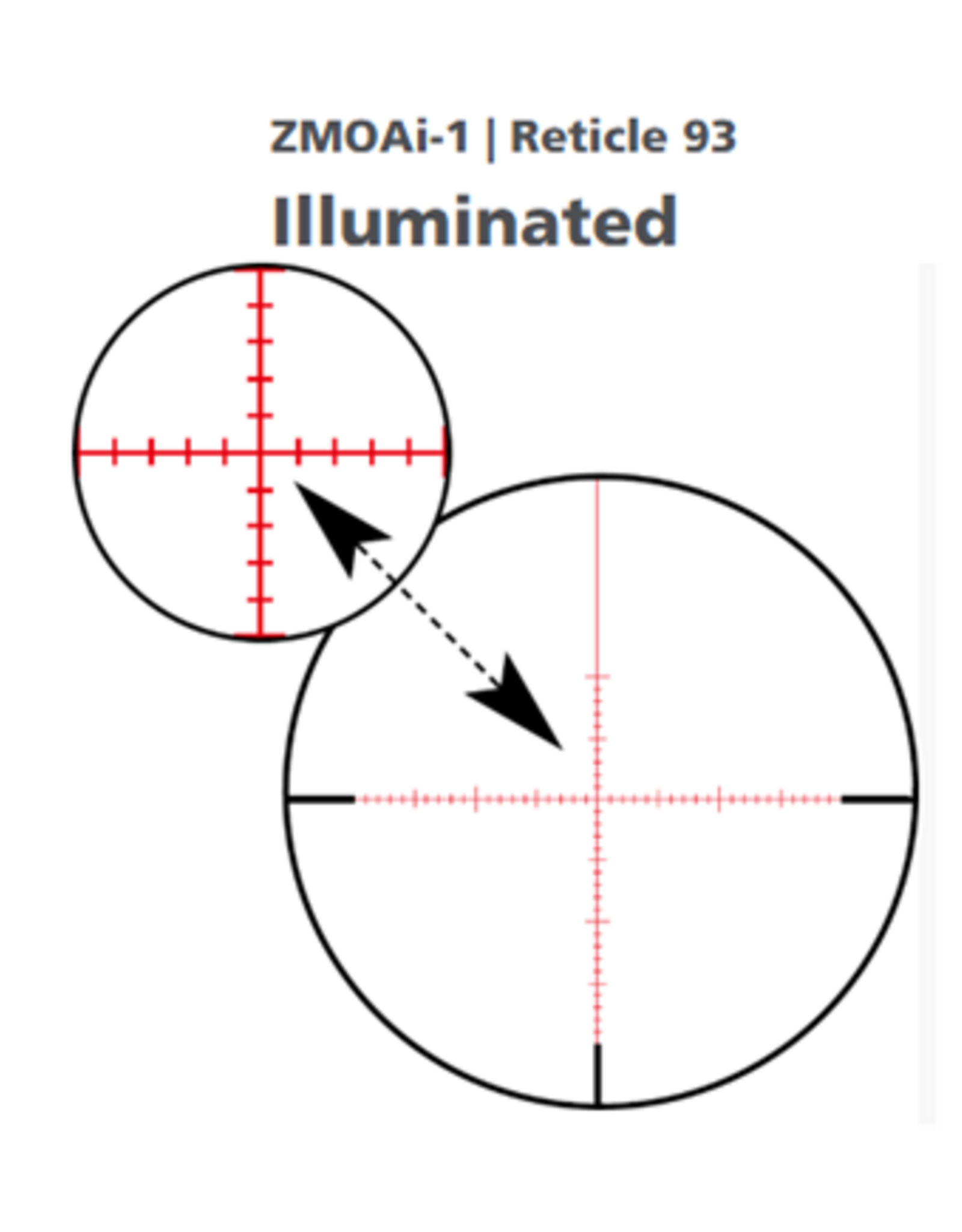 ZEISS Conquest V4 4-16x50 ZMOAi-1 Illuminated Reticle 93 External Elevation Turret Ballistic Stop .25 MOA Adjustable Parallax (50 yds - ∞)