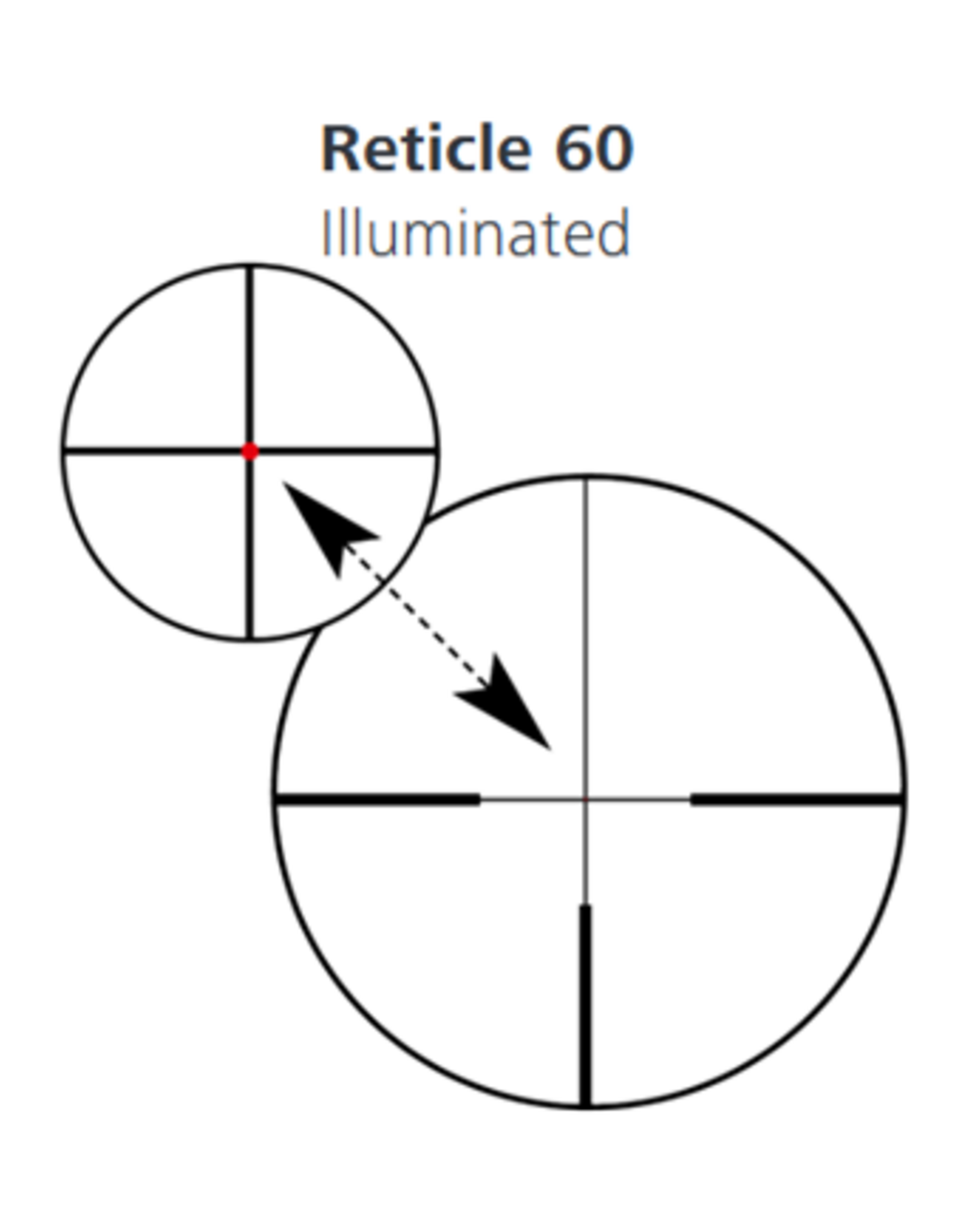 ZEISS Conquest V4 6-24x50 Illuminated Plex Reticle 60 External Elevation Turret Ballistic Stop Adjustable Parallax .25 MOA