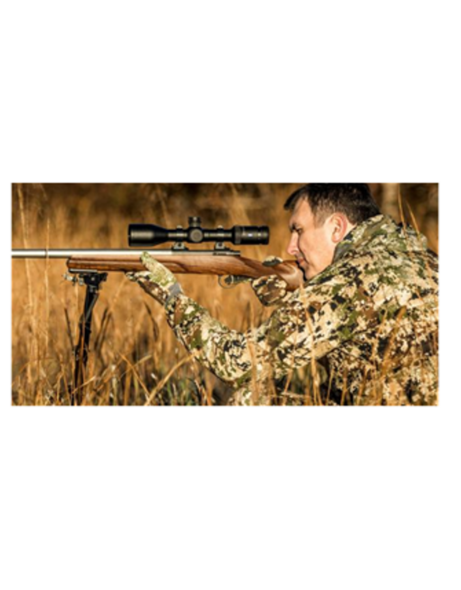 ZEISS Conquest V4 6-24x50 Illuminated Plex Reticle 60 External Elevation Turret Ballistic Stop Adjustable Parallax .25 MOA