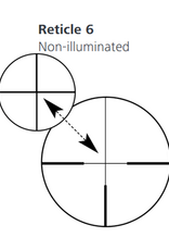 ZEISS Conquest V6 3-18x50 Plex Reticle 6 Capped Turrets .25 MOA Adjustable Parallax