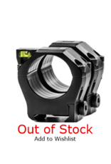 ZEISS 30mm Low Aluminum Ultralight 1913 Mil-Spec Rings with Anti-Cant Bubble Level