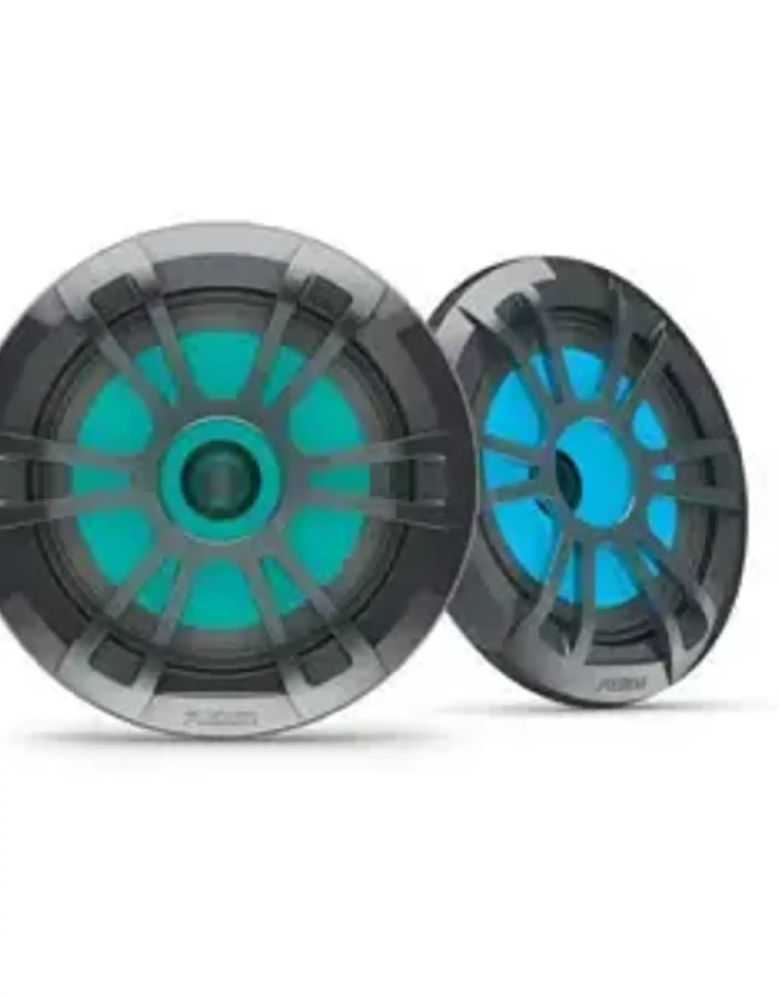 Garmin Fusion® EL Series Marine Speakers, 6.5" 80-Watt Sports Grey Marine Speaker (Pair) with RGB LED Lighting