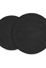 Garmin Fusion® FM Series Marine Speakers, 7.7" 200-Watt Round Black Flush Mount Marine Speakers (Pair)