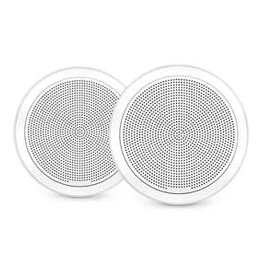 Garmin Fusion® FM Series Marine Speakers, 7.7" 200-Watt Round White Flush Mount Marine Speakers (Pair)