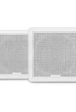 Garmin Fusion® FM Series Marine Speakers, 7.7" 200-Watt Square White Flush Mount Marine Speakers (Pair)
