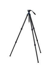 ZEISS UNIVERSAL Kit: 3/8-inch thread-on fluid head with extendable handle.  Extended twist-lock system, 3-section carbon fiber legs (36/32/28 mm dia.)