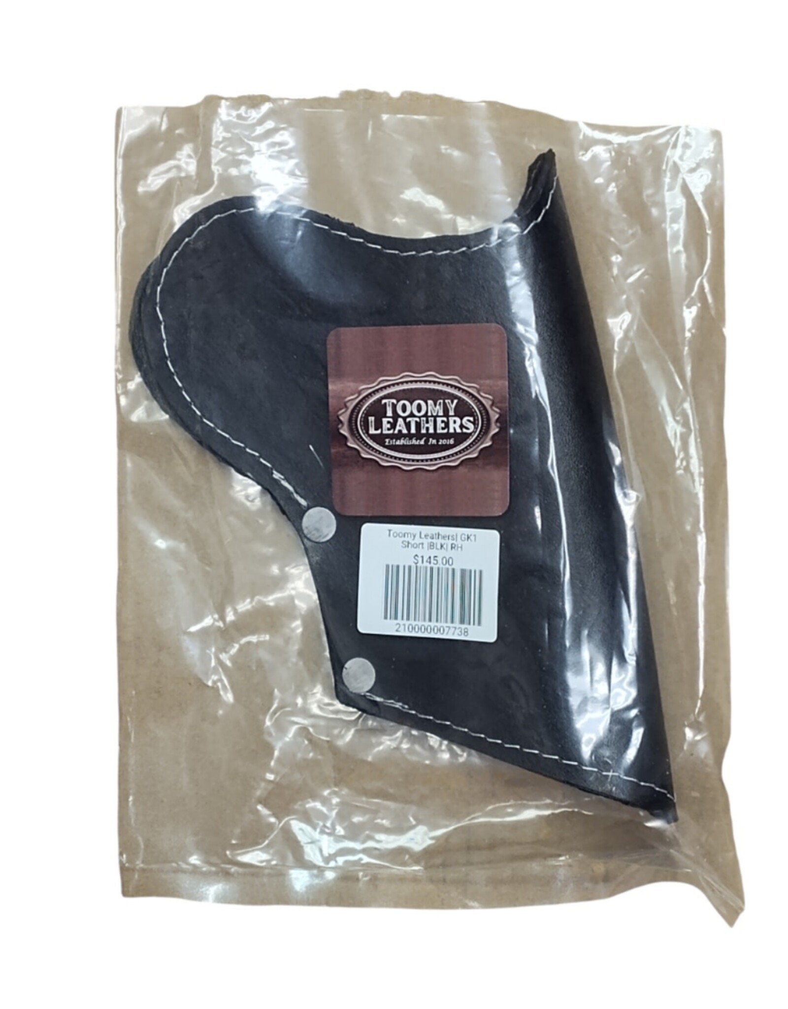 Toomy Leathers Huben GK1 Mini/Shorty Holster Black RH