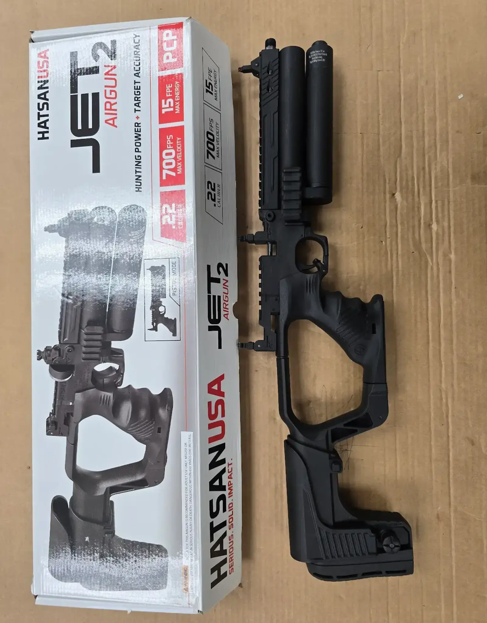 Hatsan **PRE-OWNED** HATSAN JET 2 .22CAL PCP AIR PISTOL