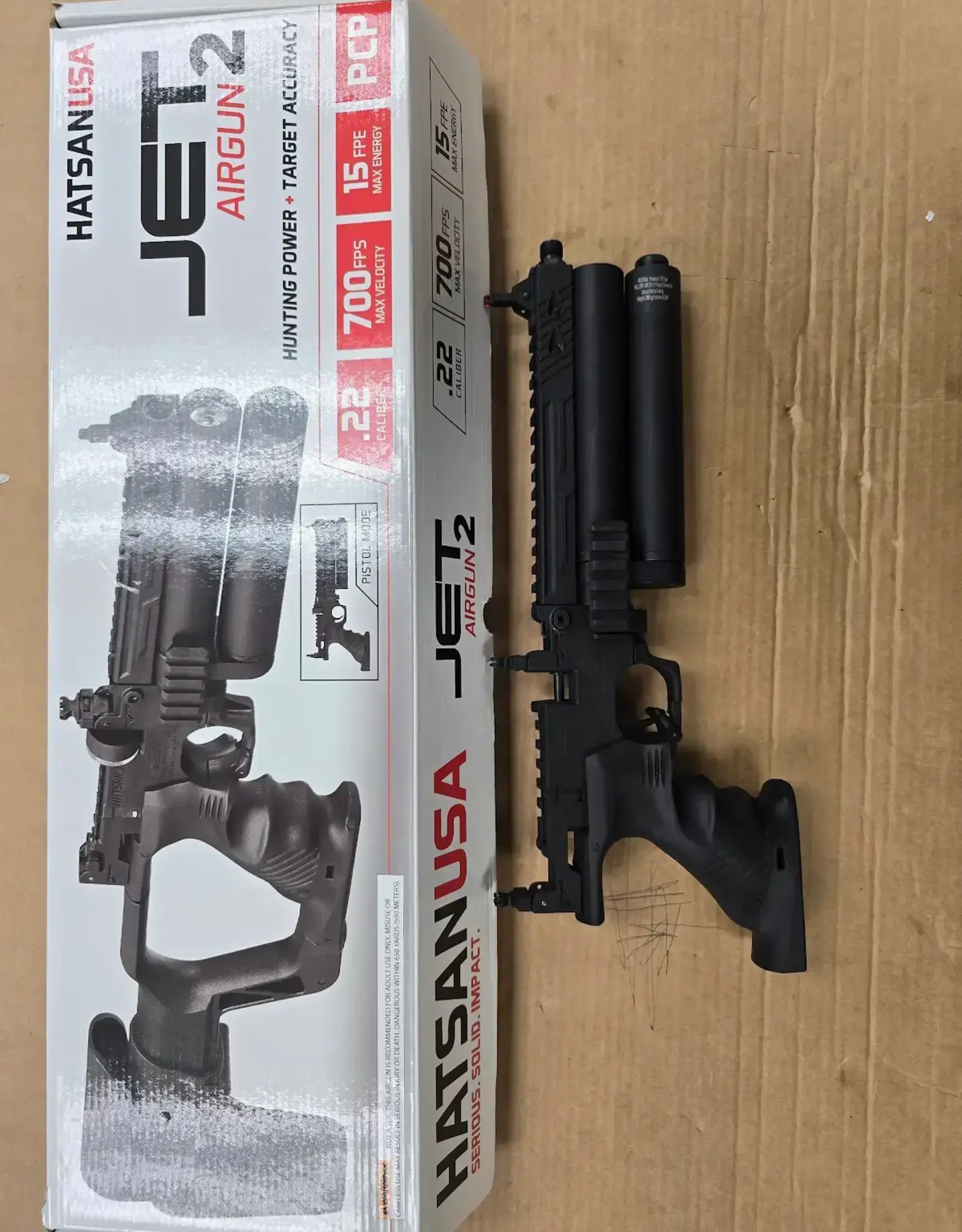 Hatsan **PRE-OWNED** HATSAN JET 2 .22CAL PCP AIR PISTOL