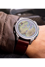Garmin D2™ Mach 2 – 47 mm, Titanium with Oxford Brown Leather Band
