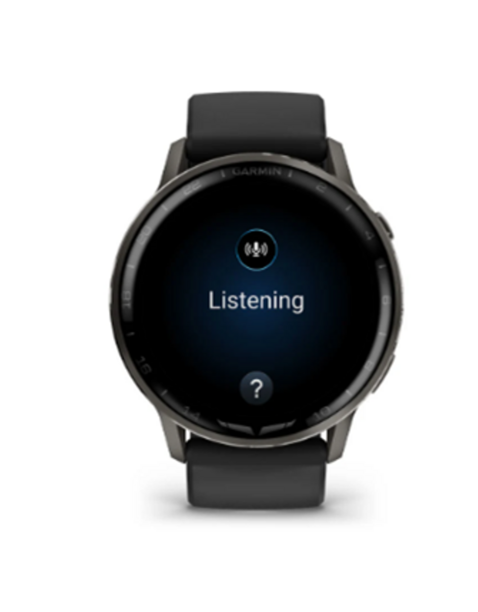 Garmin D2™ Air X15, Silver with Black Silicone Band