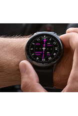 Garmin D2™ Air X15, Silver with Black Silicone Band