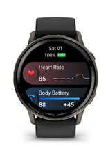 Garmin D2™ Air X15, Slate with Black Silicone Band