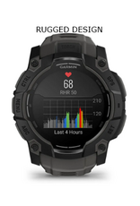 Garmin Instinct® 3 – 50 mm AMOLED, Fern Green with Fern Green Band