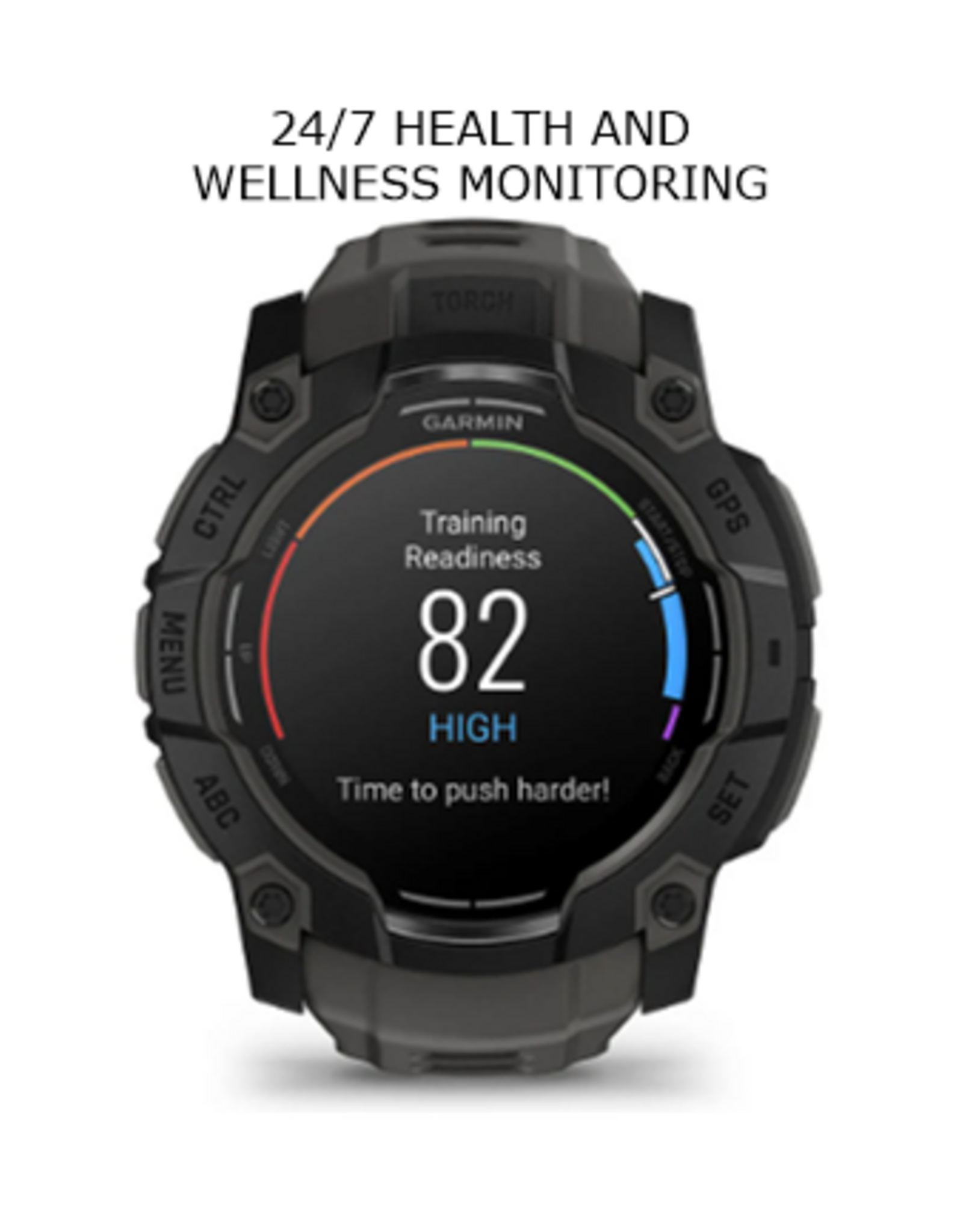 Garmin Instinct® 3 – 50 mm AMOLED, Fern Green with Fern Green Band