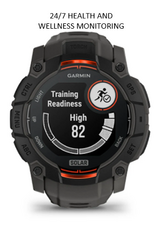 Garmin Instinct® 3 – 50 mm, Solar, Sunburst with Sunburst/Gray Band