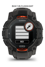 Garmin Instinct® 3 – 50 mm, Solar, Sunburst with Sunburst/Gray Band