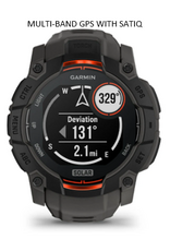 Garmin Instinct® 3 – 50 mm, Solar, Sunburst with Sunburst/Gray Band