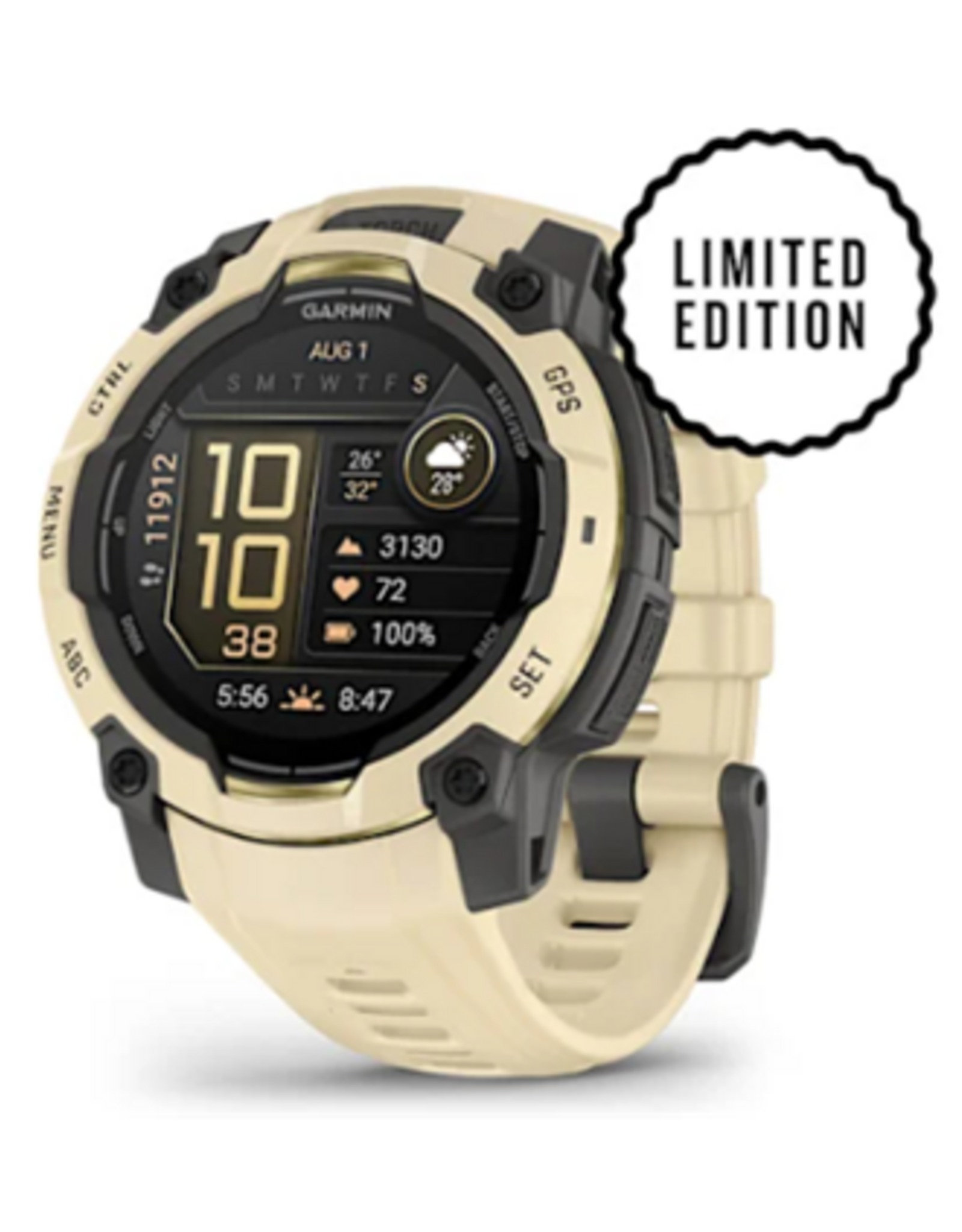 Garmin Instinct® 3 – 45 mm, AMOLED, Citrine with Citrine Band
