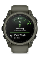 Garmin tactix® 8 – 51 mm, AMOLED, Cerakote, Includes Applied Ballistics Ultralight™ Solver and Olive Drab Cerakote® Coating