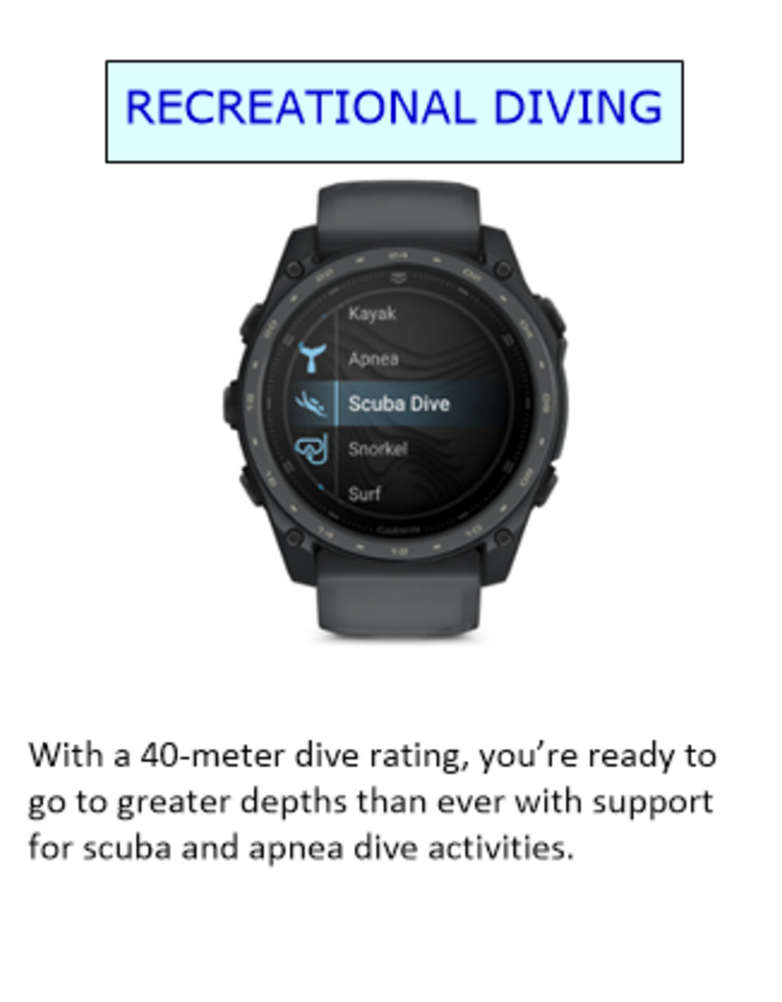 Garmin tactix® 8 – 51 mm, AMOLED, Cerakote, Includes Applied Ballistics Ultralight™ Solver and Olive Drab Cerakote® Coating