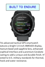 Garmin tactix® 8 – 51 mm, AMOLED, Cerakote, Includes Applied Ballistics Ultralight™ Solver and Olive Drab Cerakote® Coating