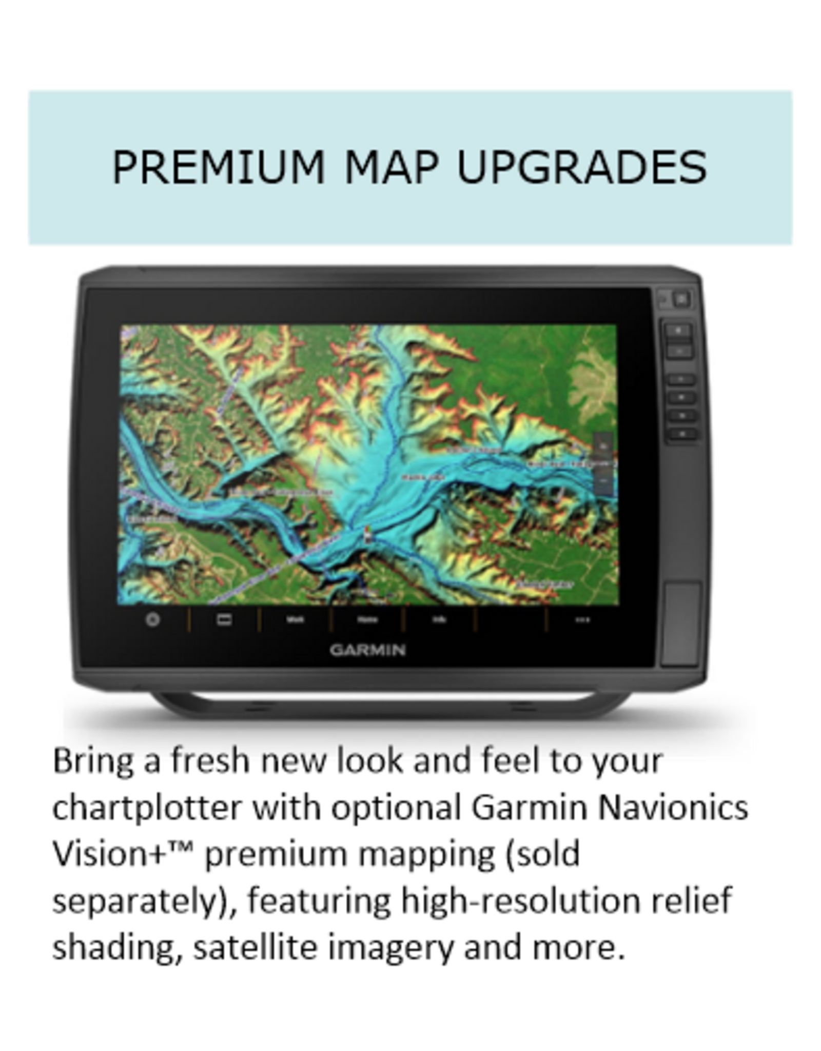 Garmin ECHOMAP™ Ultra 2 12" Chartplotter 122sv without Transducer