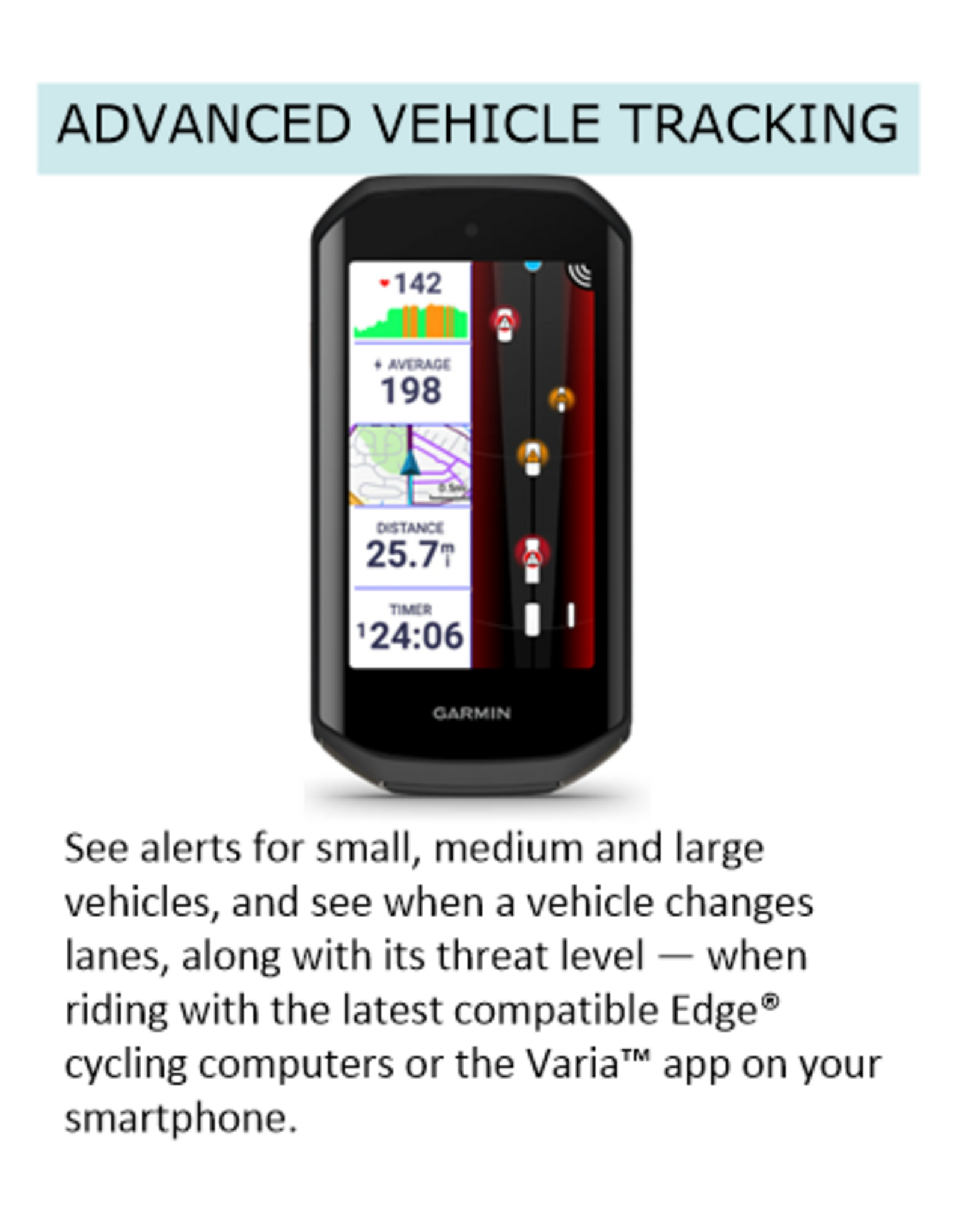 Garmin Varia™ RearVue 820