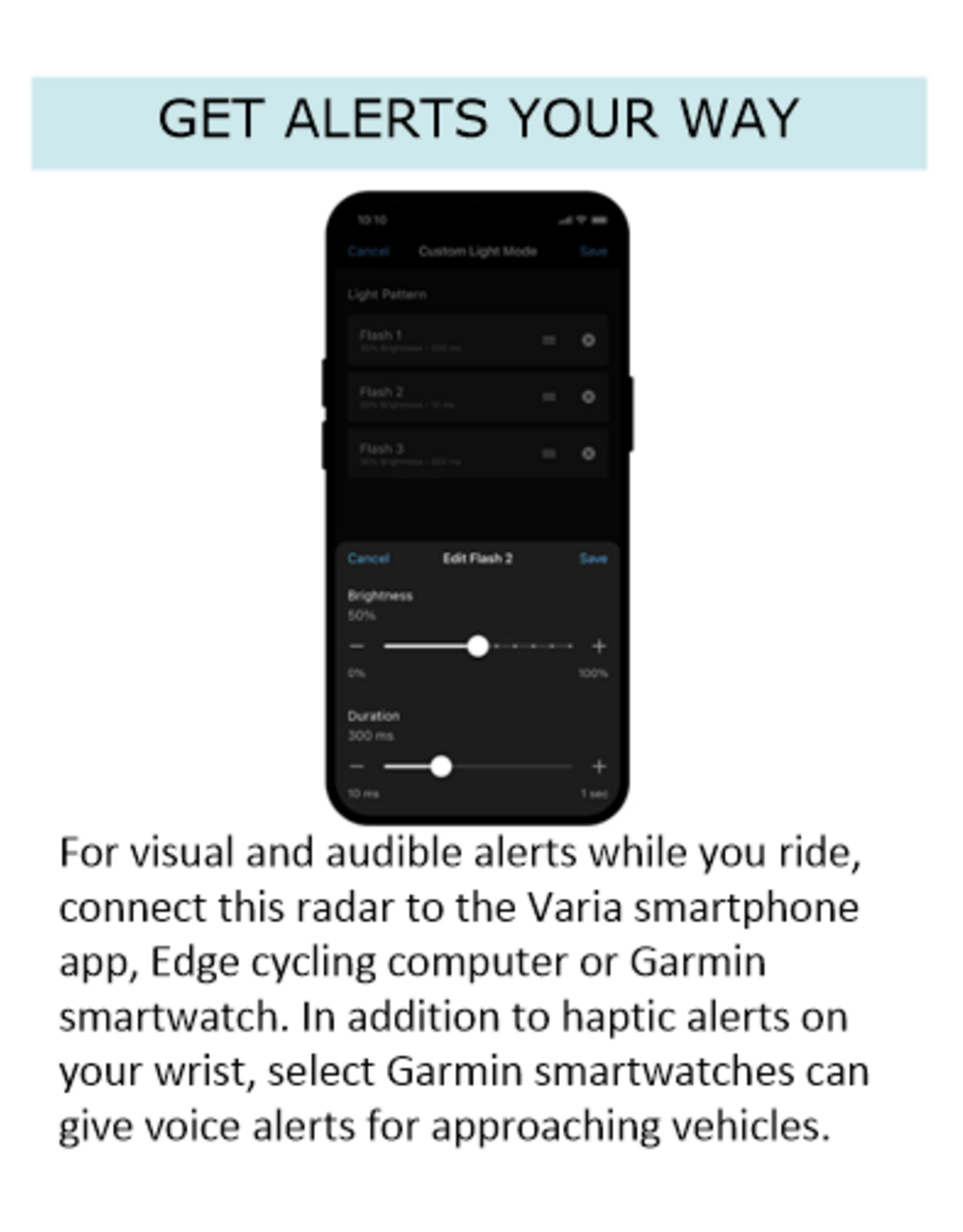 Garmin Varia™ RearVue 820
