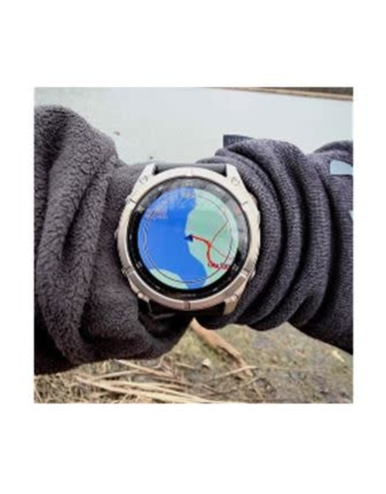 Garmin fēnix® 8 Pro – 51 mm, MicroLED, Sapphire, Carbon Gray DLC Titanium with Black/Pebble Gray Silicone Band